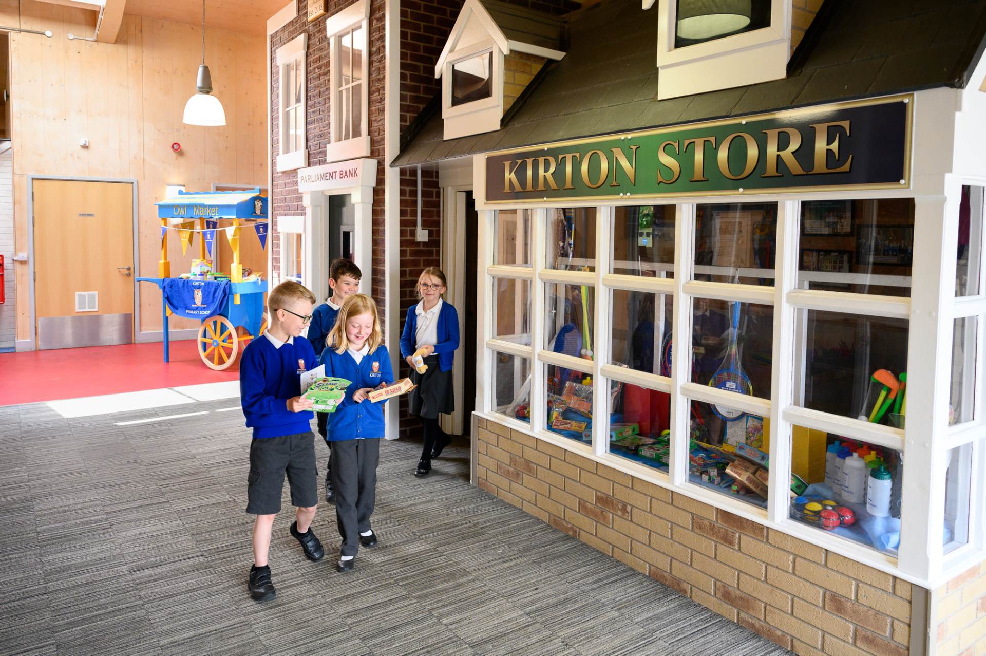 Kirton Primary School Parliament Bank Shop